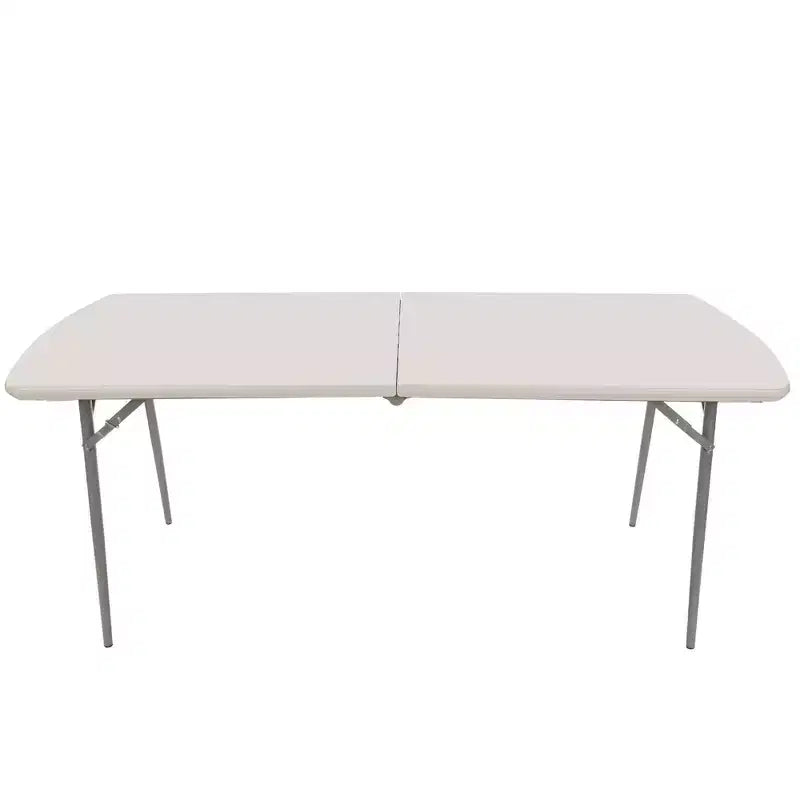 Tavolo pieghevole ad alta resistenza 30"x72" grigio screziato - Hampden Furnishings