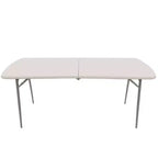 Tavolo pieghevole ad alta resistenza 30"x72" grigio screziato - Hampden Furnishings
