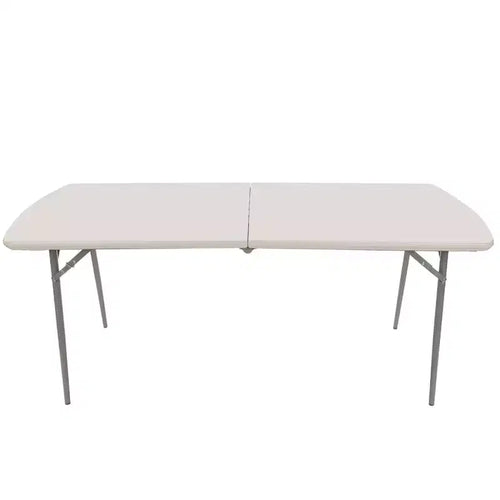 Tavolo pieghevole ad alta resistenza 30"x72" grigio screziato - Hampden Furnishings