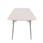 Tavolo pieghevole ad alta resistenza 30"x72" grigio screziato - Hampden Furnishings