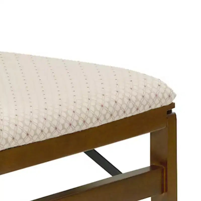 Set di 2 sedie pieghevoli contemporanee con schienale imbottito marrone Frassino Fruttato - Stakmore