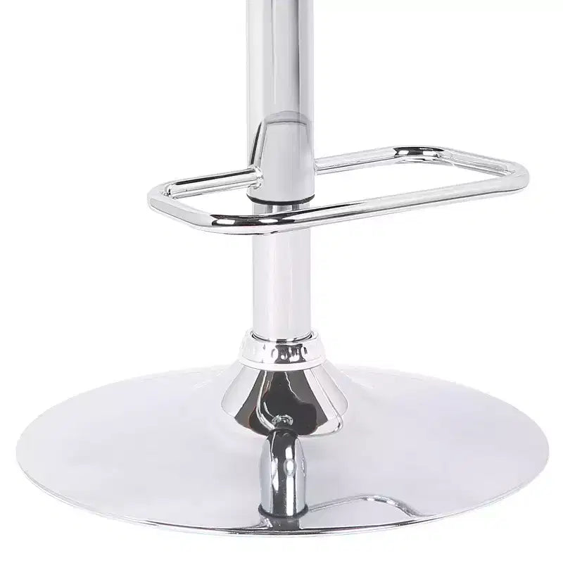Sgabello da bar girevole Eloise grigio/cromo - Armen Living