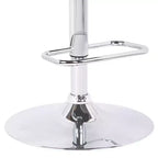 Sgabello da bar girevole Eloise grigio/cromo - Armen Living