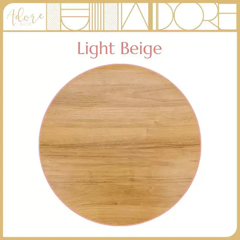 Sgabello da bar Mason altezza bancone Naturale - Adore Decor