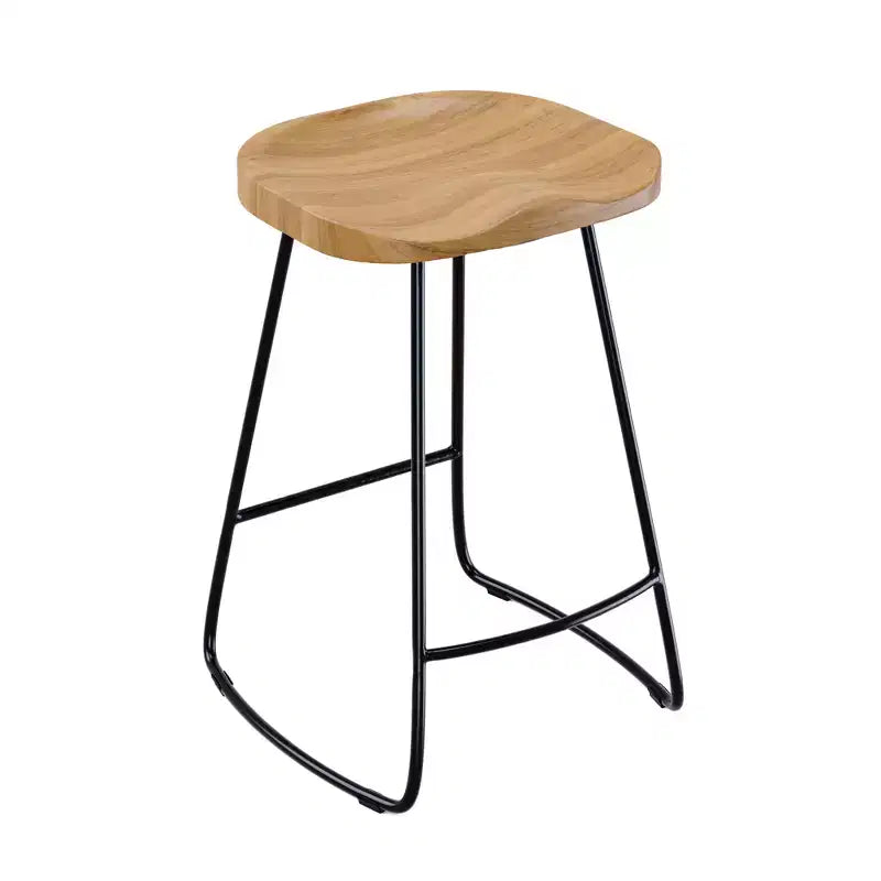 Sgabello da bar Mason altezza bancone Naturale - Adore Decor