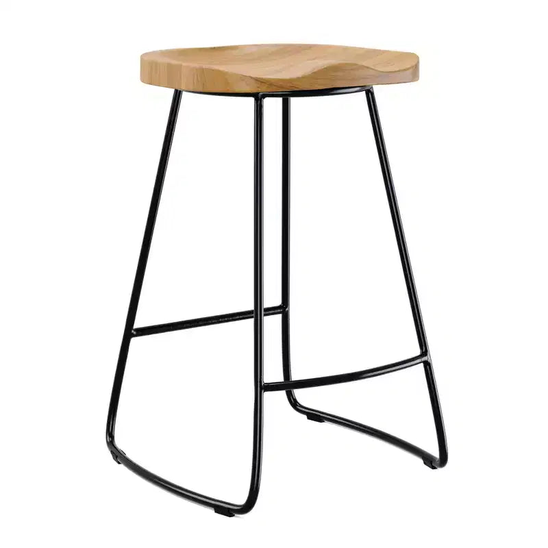 Sgabello da bar Mason altezza bancone Naturale - Adore Decor