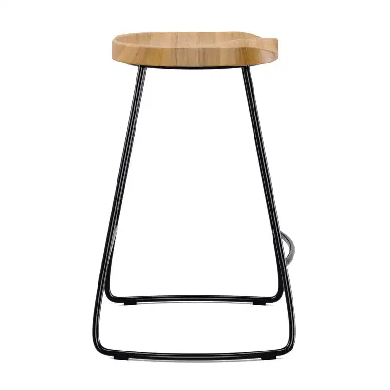 Sgabello da bar Mason altezza bancone Naturale - Adore Decor