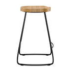 Sgabello da bar Mason altezza bancone Naturale - Adore Decor