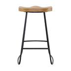 Sgabello da bar Mason altezza bancone Naturale - Adore Decor