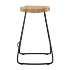 Sgabello da bar Mason altezza bancone Naturale - Adore Decor