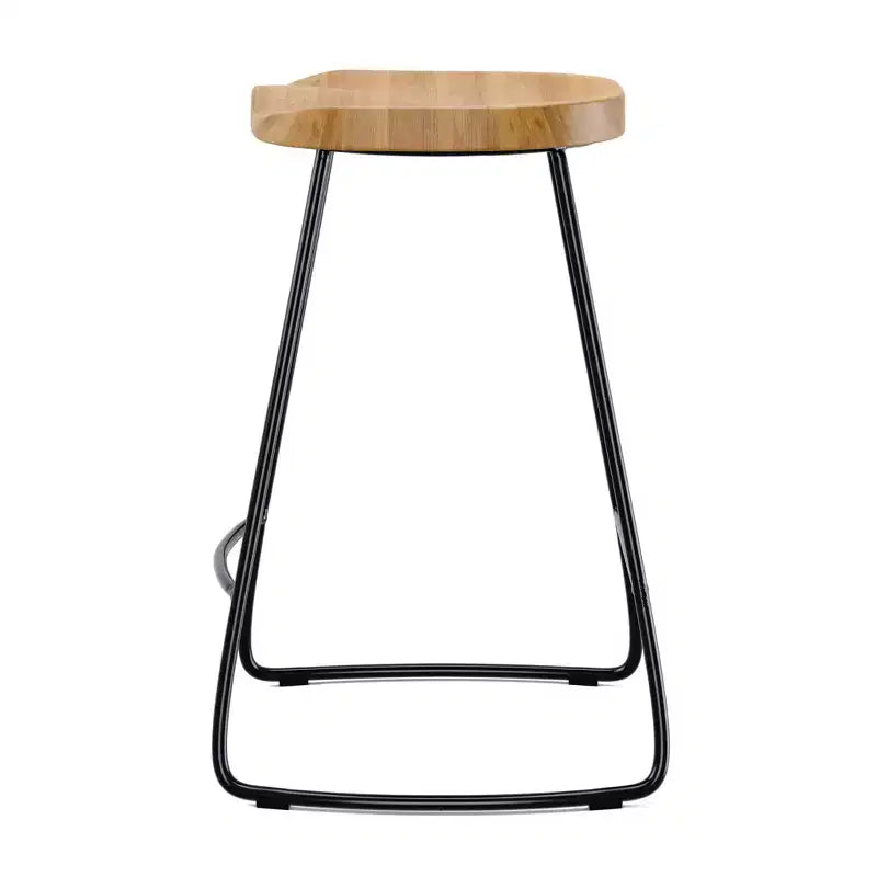 Sgabello da bar Mason altezza bancone Naturale - Adore Decor