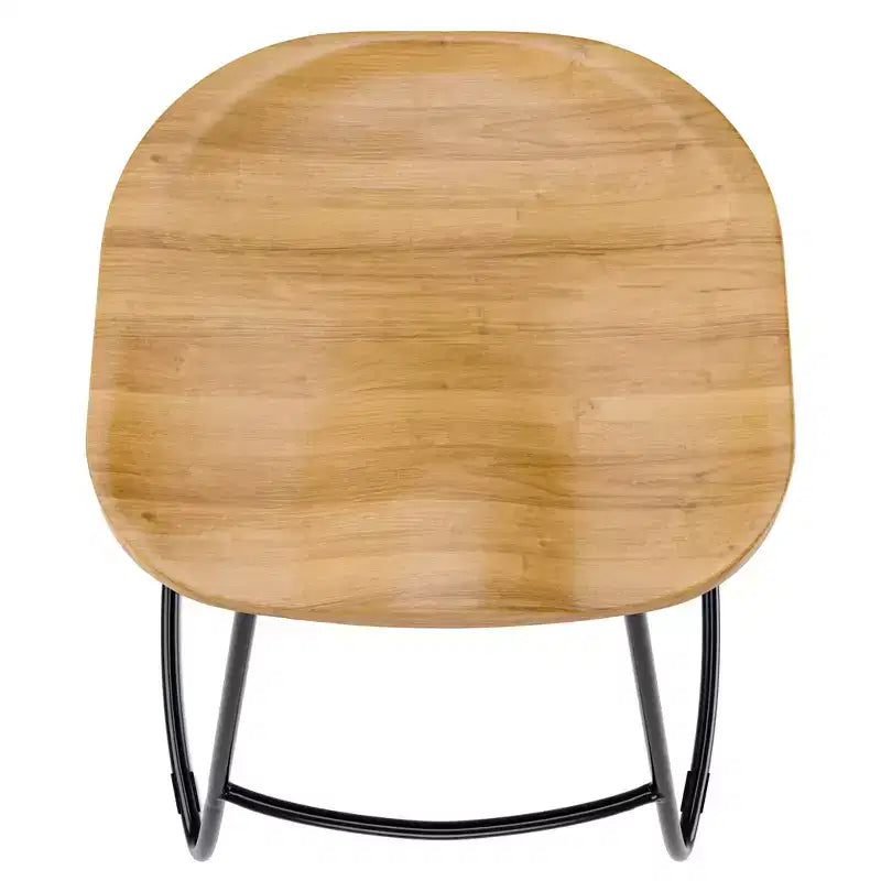Sgabello da bar Mason altezza bancone Naturale - Adore Decor