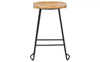 Sgabello da bar Mason altezza bancone Naturale - Adore Decor