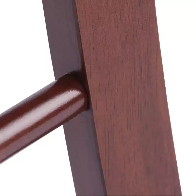 Set di 2 sedie con schienale a buco di serratura rinascimentale, noce - Winsome: Legno massello, schienale alto, non imbottito