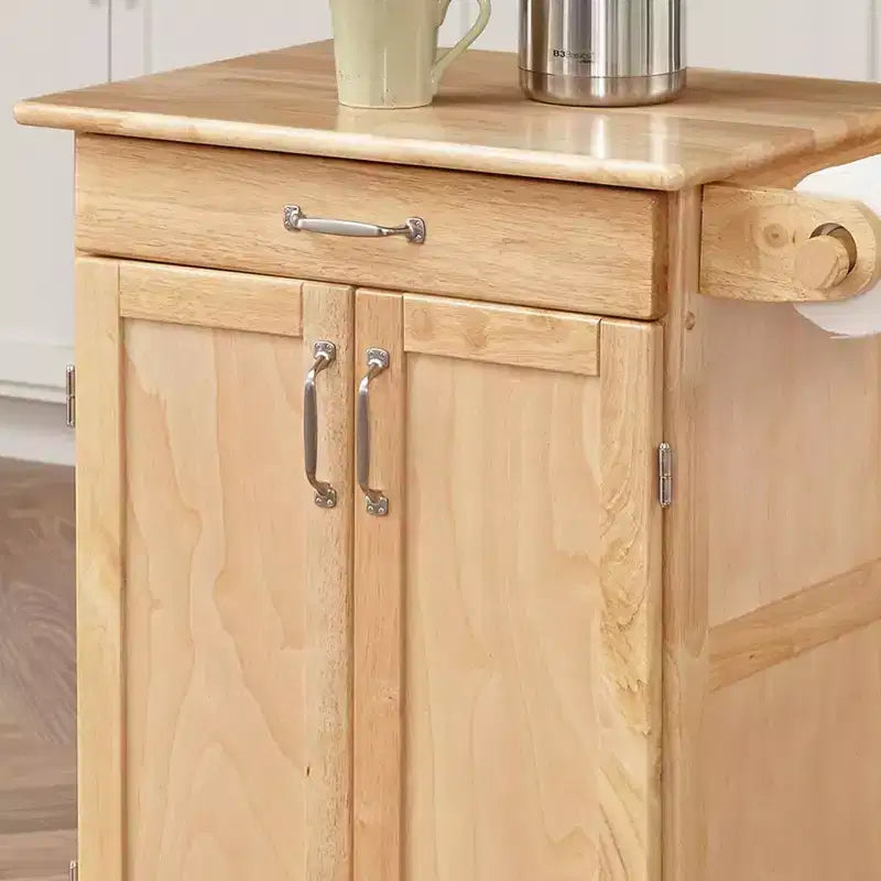 Carrello da cucina Homestyles Small General Line con piano naturale, marrone