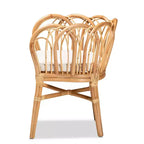 Melody Rattan Chair Natural/White - bali & pari