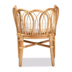 Melody Rattan Chair Natural/White - bali & pari