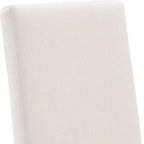 Set di 2 sedie da pranzo sfoderabili Hayes Ivory - Finch: Rivestimento in poliestere, Struttura in legno, Rivestimento rimovibile, Stile moderno