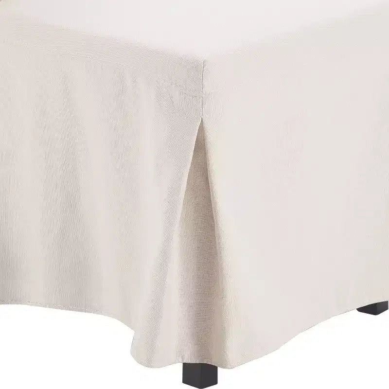 Set di 2 sedie da pranzo sfoderabili Hayes Ivory - Finch: Rivestimento in poliestere, Struttura in legno, Rivestimento rimovibile, Stile moderno