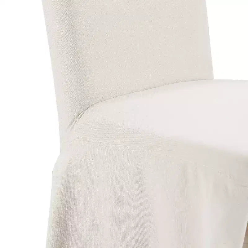 Set di 2 sedie da pranzo sfoderabili Hayes Ivory - Finch: Rivestimento in poliestere, Struttura in legno, Rivestimento rimovibile, Stile moderno