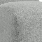 Picket House Furnishings Set of 2 Cade Upholstered Side Chairs Gray: Linen Fabric & Wood Legs