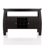 Angla Modern Bold Curved Dining Buffet Espresso - HOMES: Inside + Out