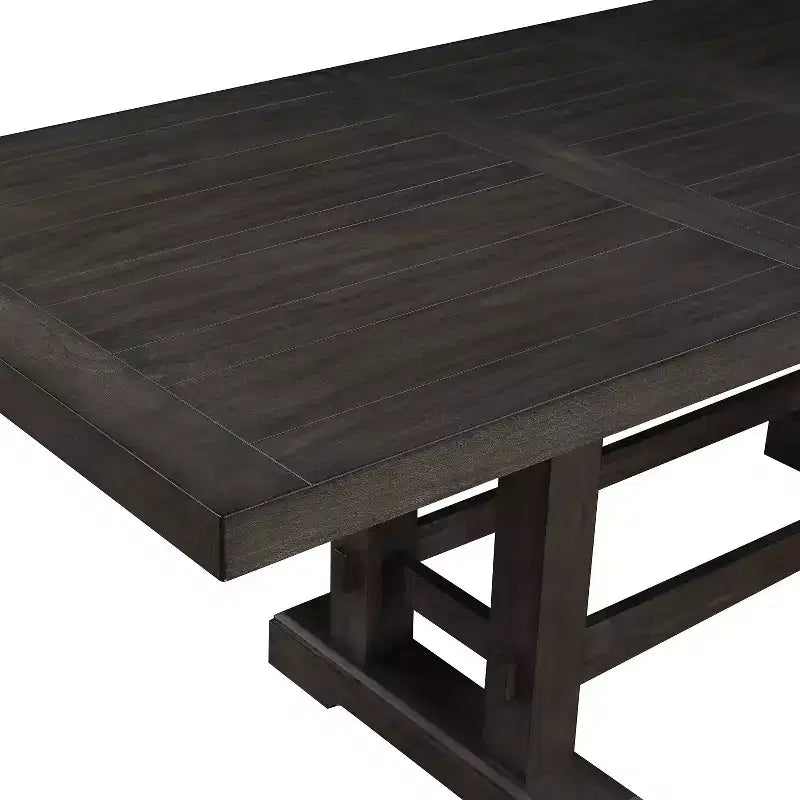 Tavolo Napa altezza bancone Cedro Scuro - Steve Silver Co.: Allungabile, 10 posti, Stile rustico