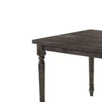 60" Claudia Li Dining Table Weathered Gray - Acme Furniture