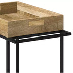 Trellis Bar Cart Natural - WyndenHall