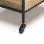 Trellis Bar Cart Natural - WyndenHall