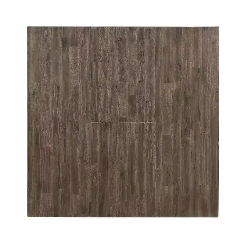 Abacus Counter Table Alabaster/Honey - Steve Silver Co.: 36" High, Square, Seats 8, Butterfly Leaf