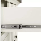 Isola Cucina Julia con Piano in Acciaio Inox: 2 Sgabelli Inclusi, Porta Spezie, Porta Asciugamani - Crosley