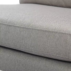 Russell Bronze Metal Frame Accent Chair Gray - Finch: Upholstered Polyester, Modern Club Chair with 250lb Capacity