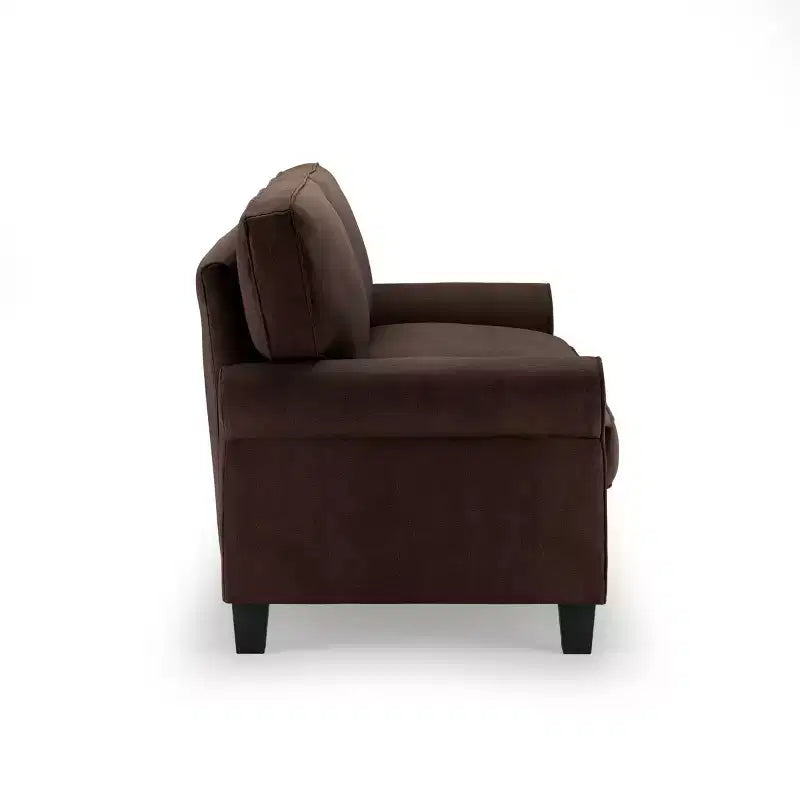 73" RTA Copenhagen Collection Sofa Rye Brown - Serta