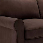 73" RTA Copenhagen Collection Sofa Rye Brown - Serta