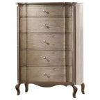 Cassettiera Chelmsford da 38" color talpa anticato - Acme Furniture: 5 cassetti, nessun montaggio richiesto, salvaspazio