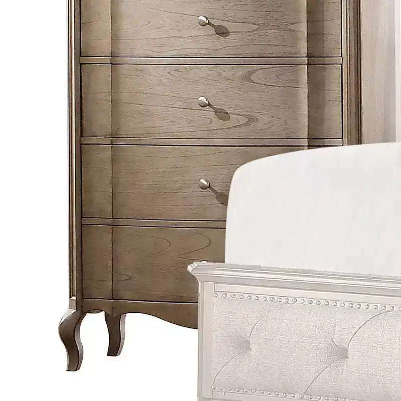 Cassettiera Chelmsford da 38" color talpa anticato - Acme Furniture: 5 cassetti, nessun montaggio richiesto, salvaspazio
