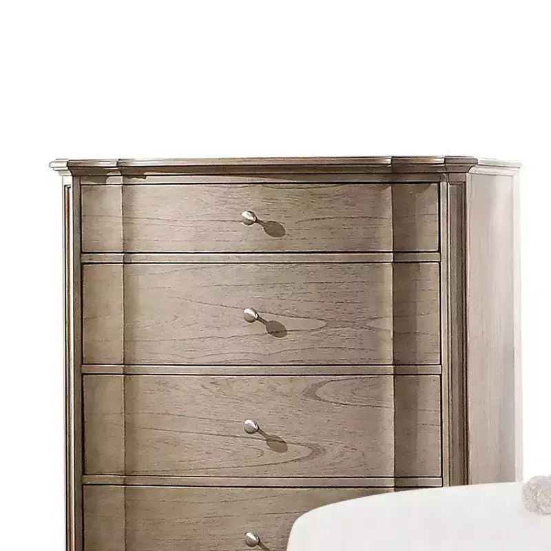 Cassettiera Chelmsford da 38" color talpa anticato - Acme Furniture: 5 cassetti, nessun montaggio richiesto, salvaspazio
