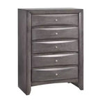 Madison Chest Gray - Picket House Furnishings: 5-Drawer Vertical Storage, Bedroom Organizer