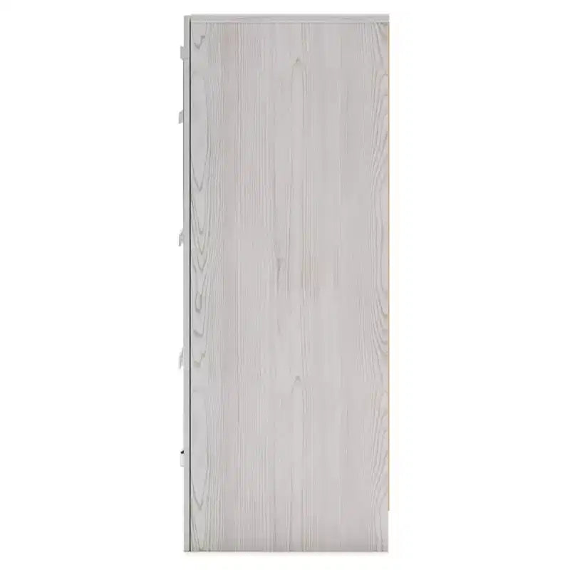 Altyra Dresser White - Signature Design by Ashley: 6-Drawer Storage, Laminated Finish, No Assembly Required