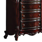 46" Picardy Chest Honey Oak - Acme Furniture: Vintage Style, 5 Felt Lined Drawers, European Influence