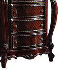 46" Picardy Chest Honey Oak - Acme Furniture: Vintage Style, 5 Felt Lined Drawers, European Influence