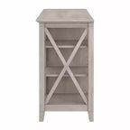 Key West Tall TV Stand for TVs up to 70" Washed Gray - Bush Furniture