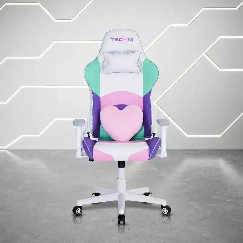 Sedia da gaming da ufficio Kawaii - Techni Sport