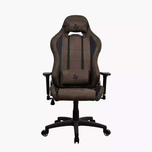 Arozzi Torretta Premium Sedia Gaming e da Ufficio con Rivestimento Super Morbido Marrone