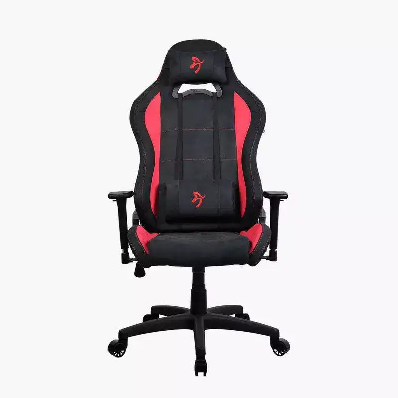 Arozzi Torretta Premium Super Soft Office and Gaming Chair with 2 Supportive Pillows Red