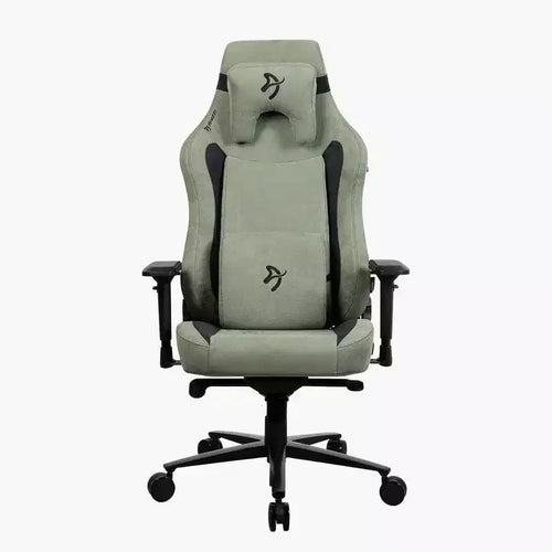 Arozzi Vernazza XL Supersoft Sedia da ufficio e gaming con supporto lombare in memory foam bracciolo 4D Forest