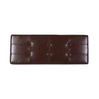 Gavin Pouf Contenitore in Similpelle Marrone - Christopher Knight Home