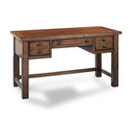 Tahoe Executive Writing Desk - Aged Maple - Home Styles: Mid-Century Modern, Hardwood Frame, Drawer Storage