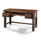 Tahoe Executive Writing Desk - Aged Maple - Home Styles: Mid-Century Modern, Hardwood Frame, Drawer Storage